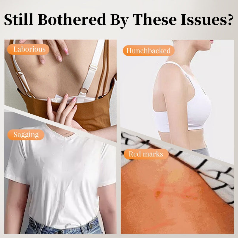 💕 MYSIG SÖMLÖS PUSH-UP BH MED FRAMKNÄPPNING FÖR DAMER