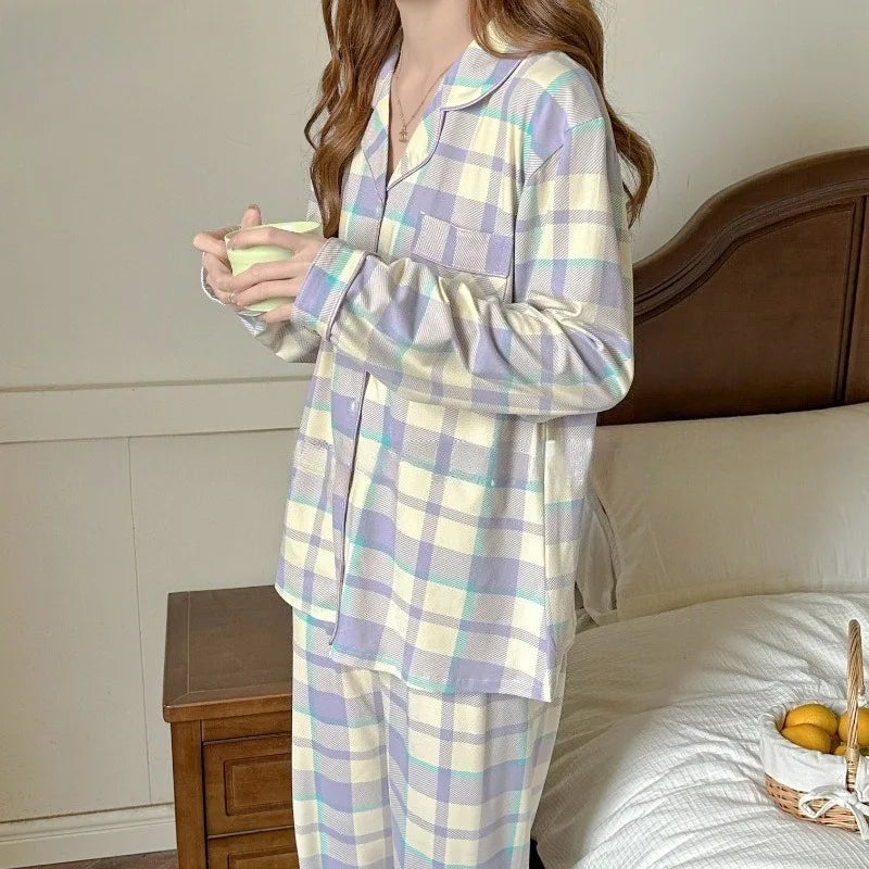 BOMULLSNATTLINNE DAM MED MOLNMÖNSTER – VÅR/SOMMAR