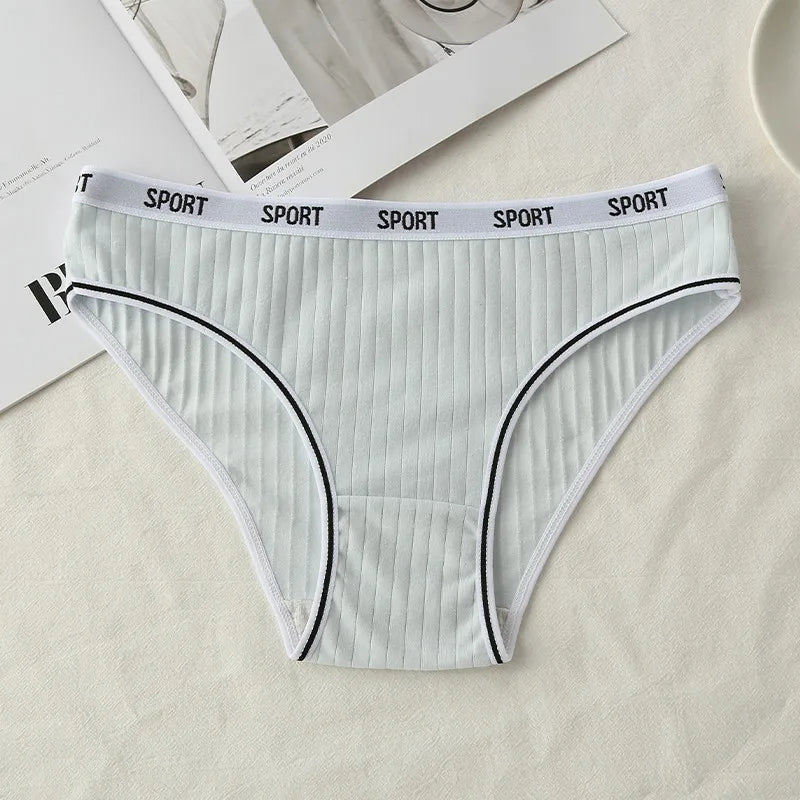 S–4XL DAMTROSOR STORA STORLEKAR BOMULL MJUK MEDELHÖG MIDJA