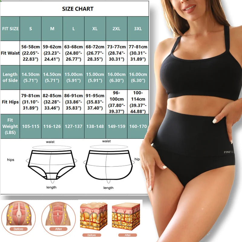 BODYSHAPER HÖG MIDJA SÖMLÖSA TROSOR