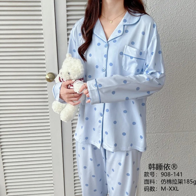 BOMULLSNATTLINNE DAM MED MOLNMÖNSTER – VÅR/SOMMAR