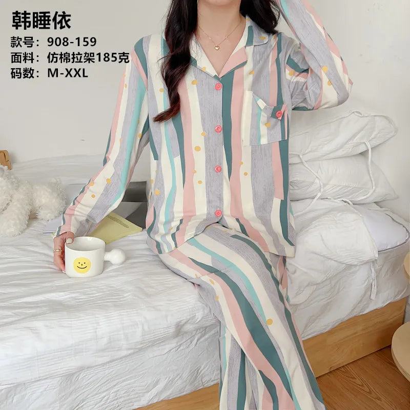 BOMULLSNATTLINNE DAM MED MOLNMÖNSTER – VÅR/SOMMAR