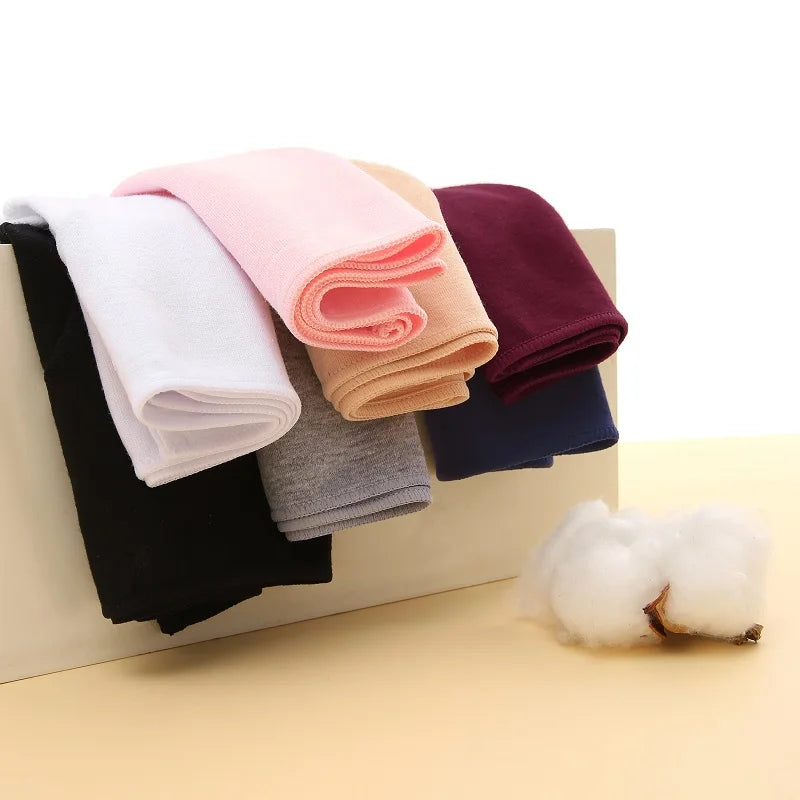 4-PACK SÖMLÖSA BOMULLSTROSOR DAM ENFÄRGADE