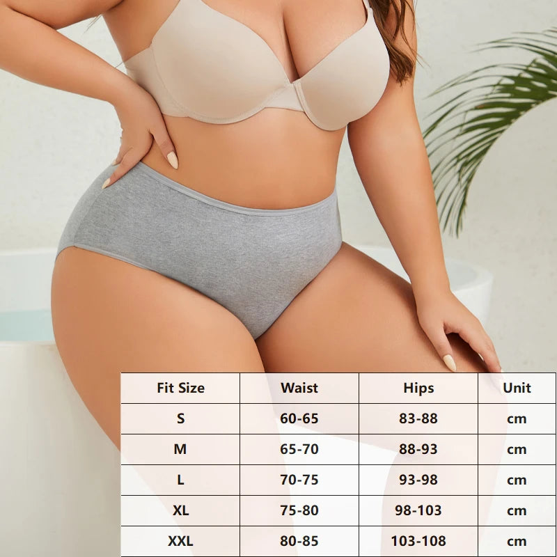 BOMULLSDAMTROSOR STORA STORLEKAR SÖMLÖST UNDERKLÄDER