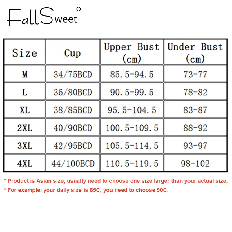 FALLSWEET 1/2-PACK SÖMLÖS PUSH-UP DAMBH TRÅDLÖS BRALETTE