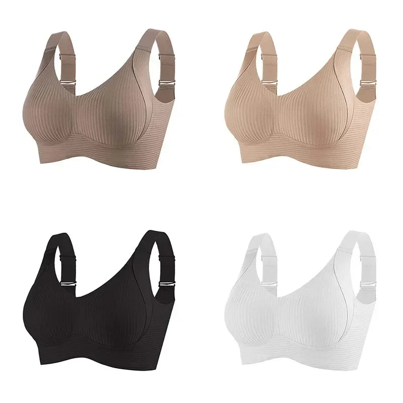 FALLSWEET 1/2-PACK SÖMLÖS PUSH-UP DAMBH TRÅDLÖS BRALETTE