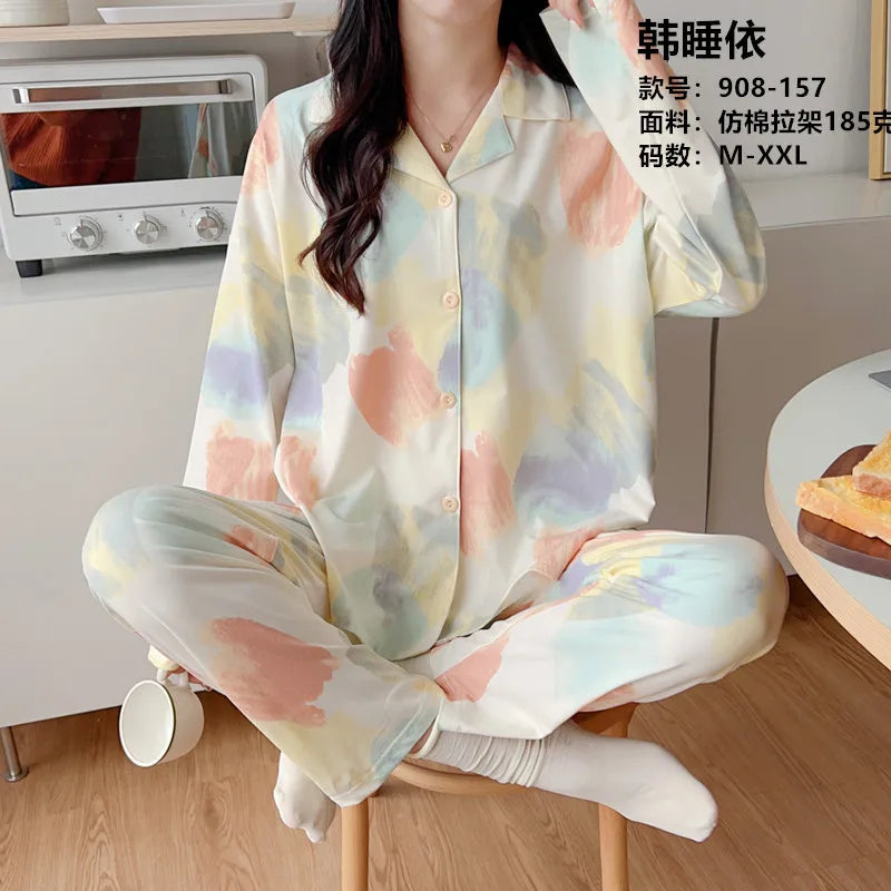 BOMULLSNATTLINNE DAM MED MOLNMÖNSTER – VÅR/SOMMAR