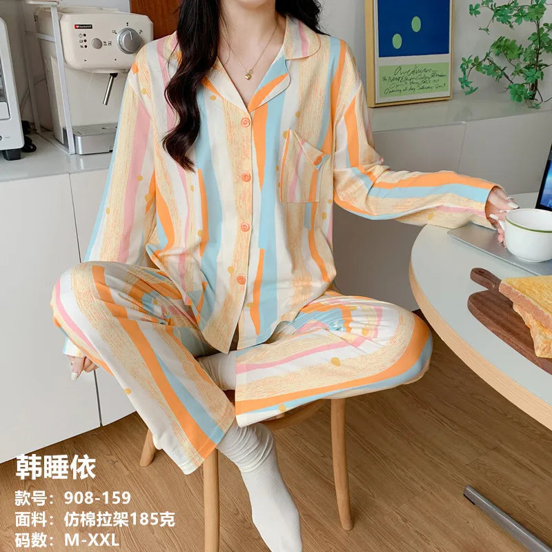 BOMULLSNATTLINNE DAM MED MOLNMÖNSTER – VÅR/SOMMAR